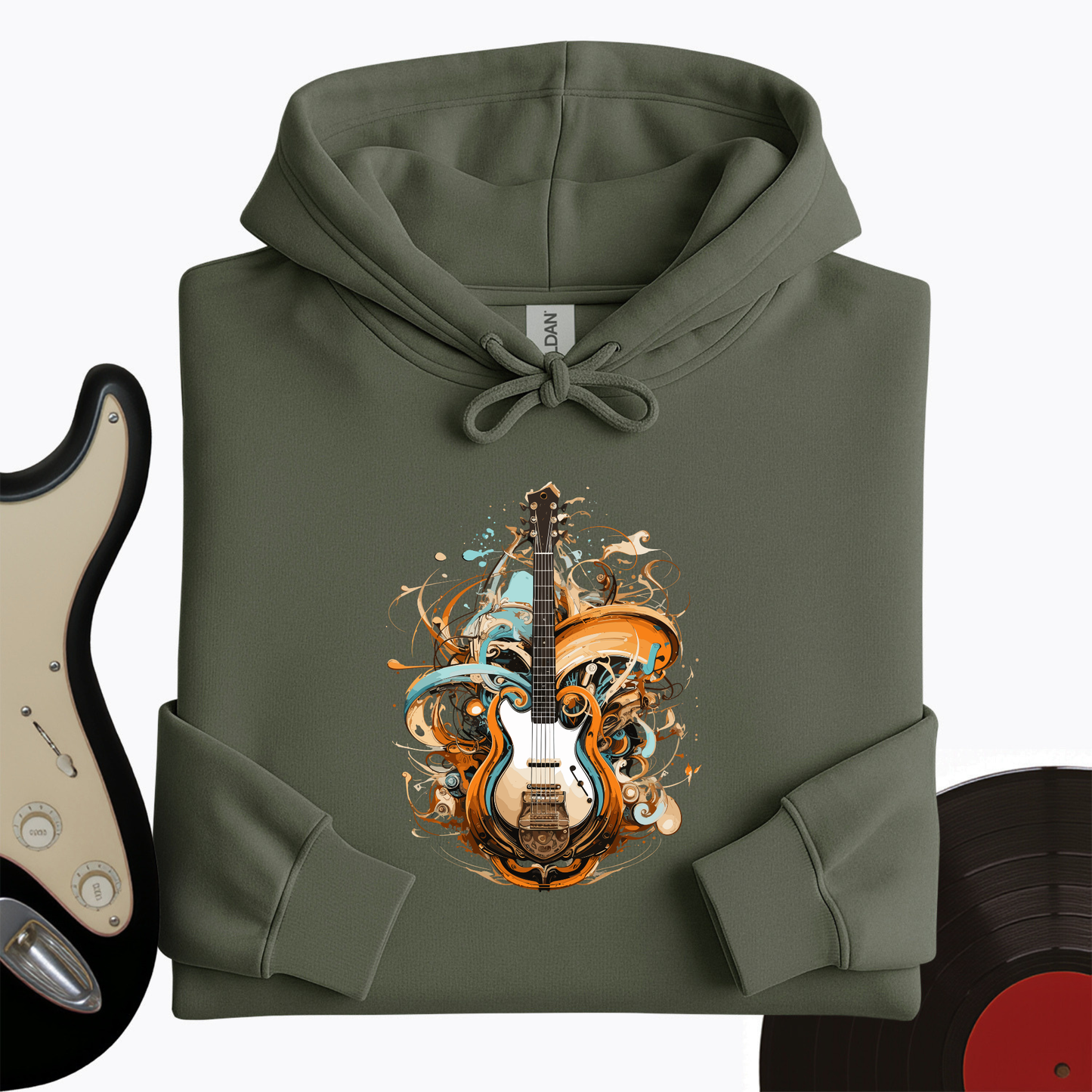 Guitar Steampunk Hoodie