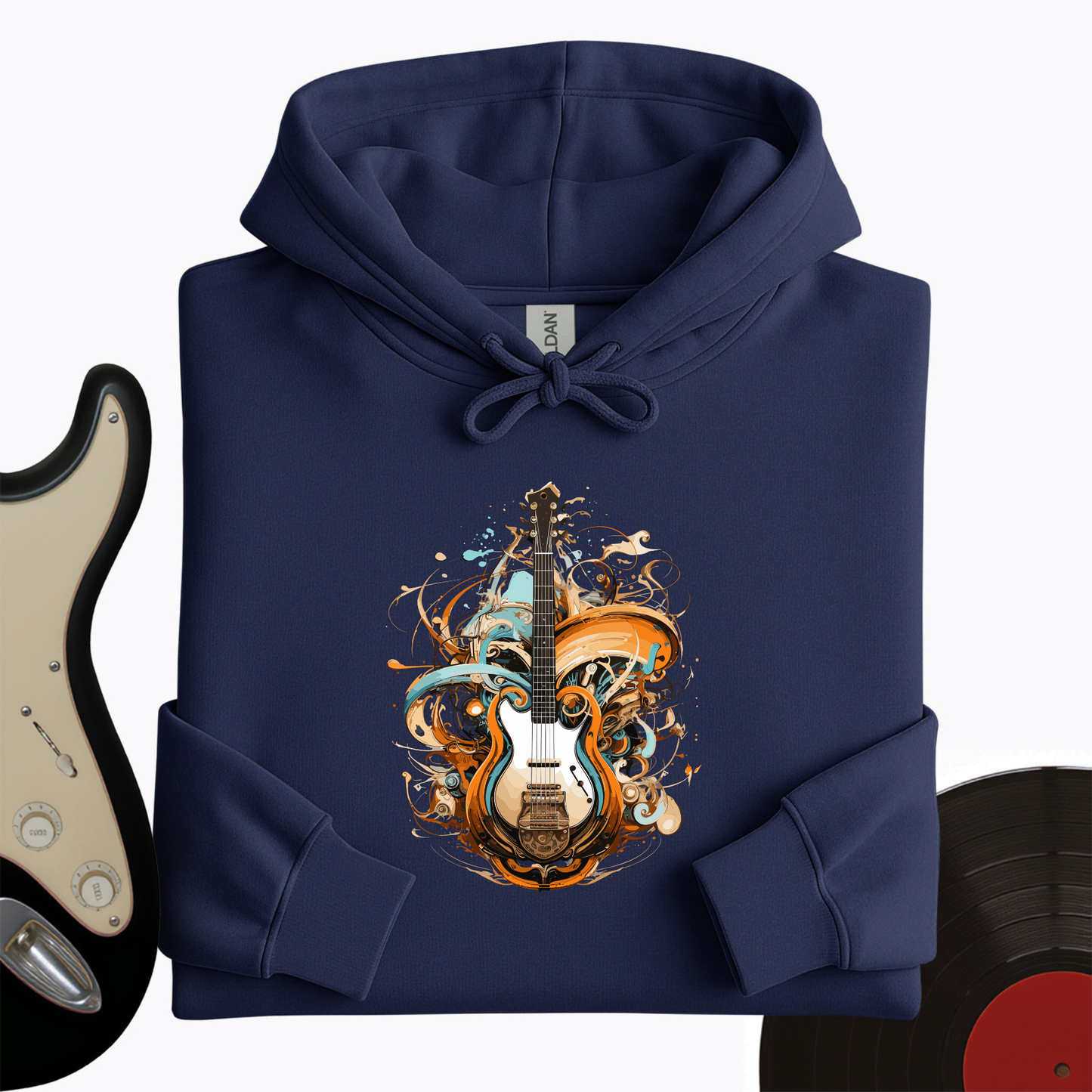 Guitar Steampunk Hoodie