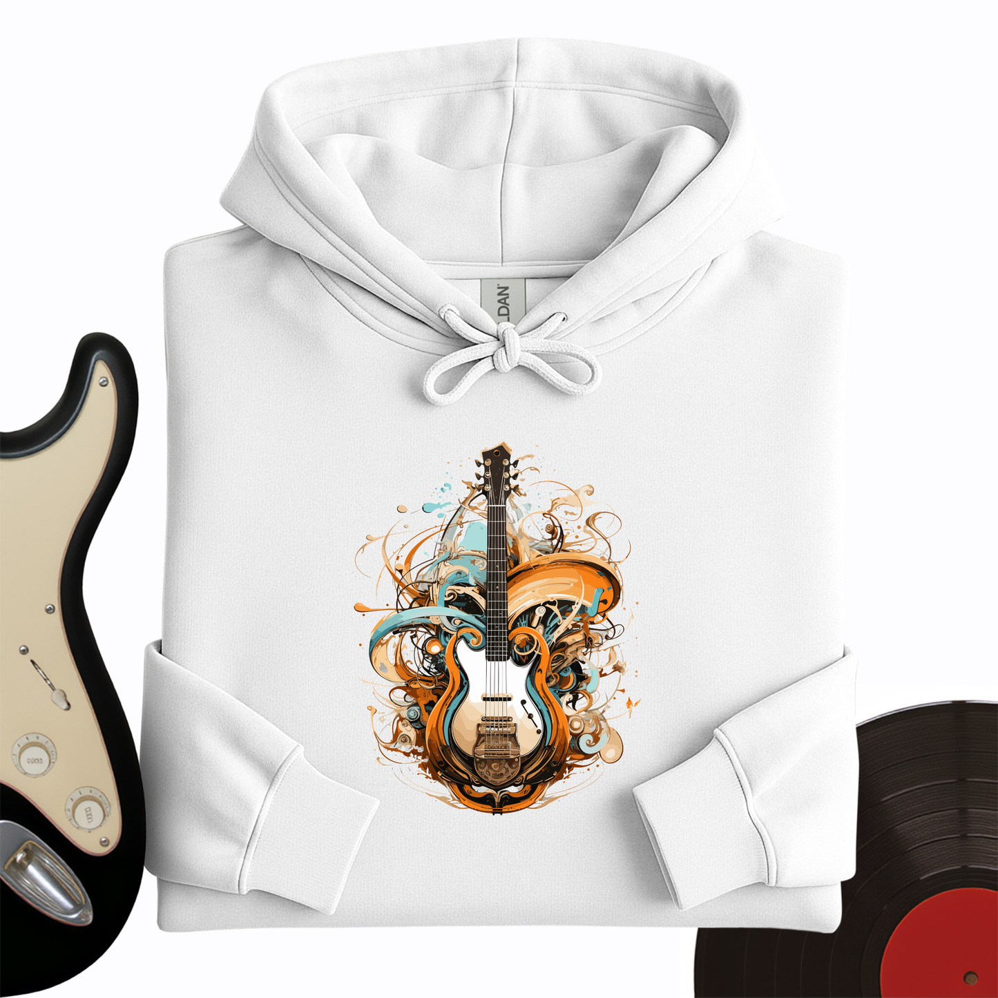 Guitar Steampunk Hoodie