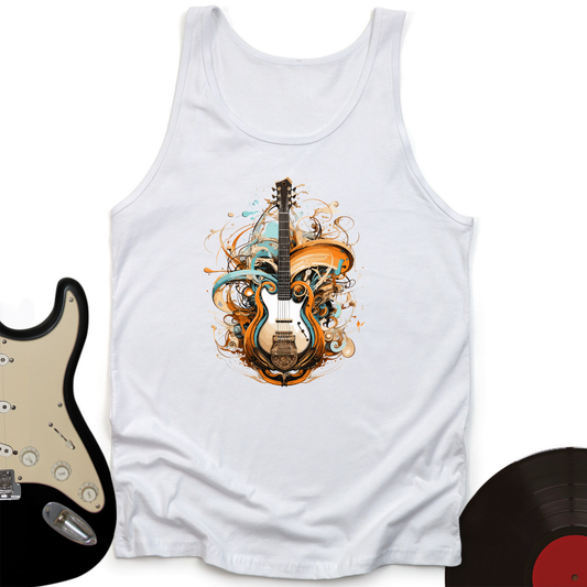 Guitar Steampunk Tank Top