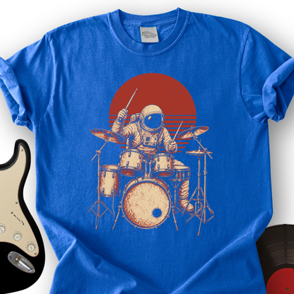 Astronaut Drummer T-Shirt