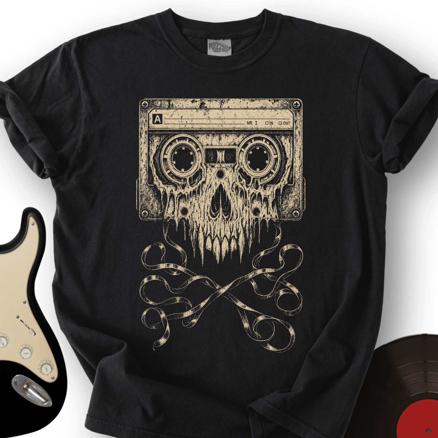 Cassette Skull T-Shirt