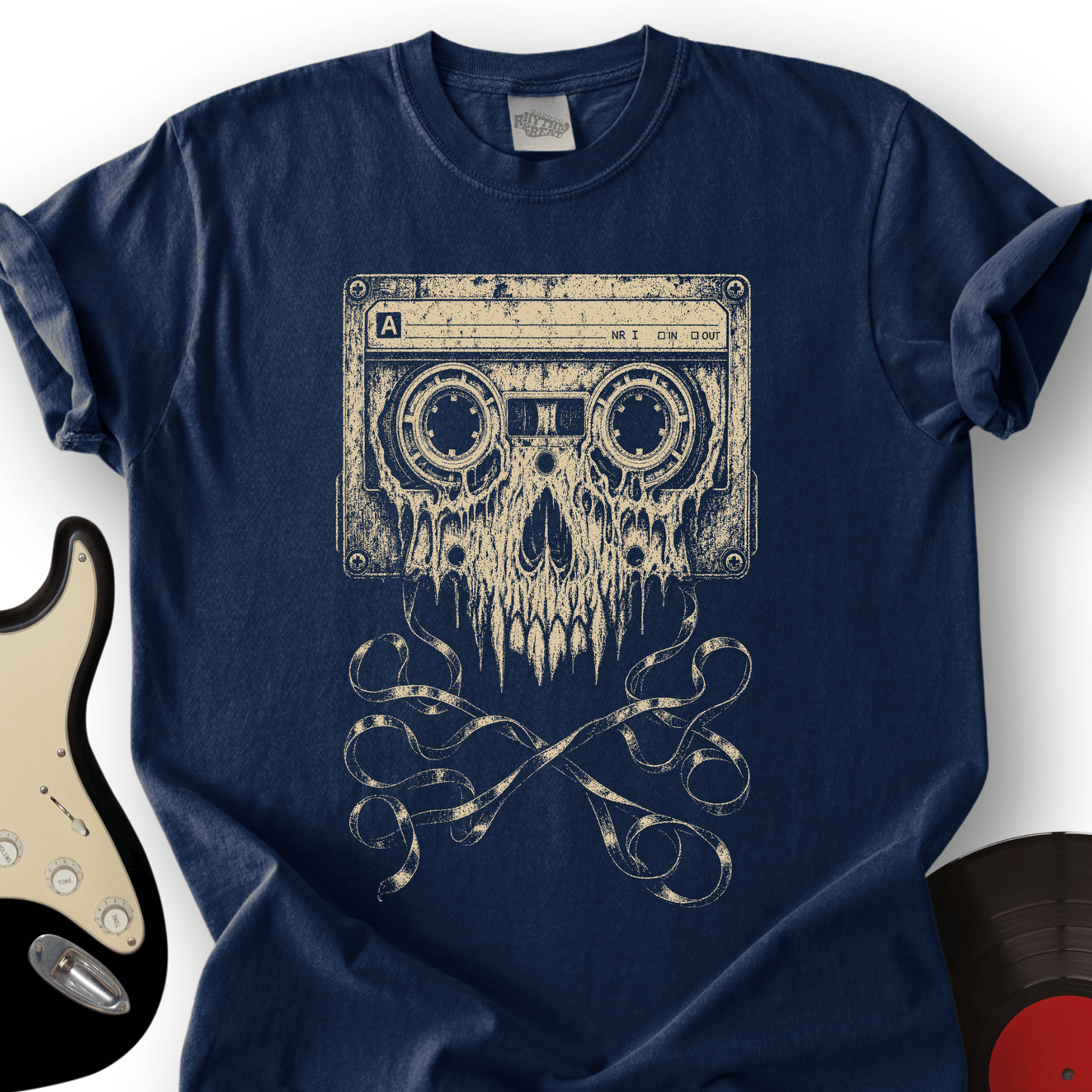 Cassette Skull T-Shirt