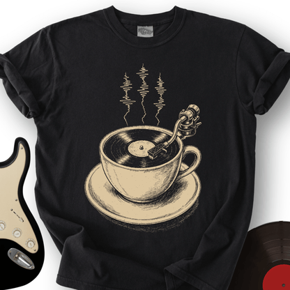 Coffee Cup Record T-Shirt