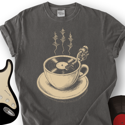 Coffee Cup Record T-Shirt