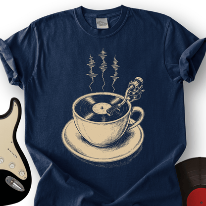 Coffee Cup Record T-Shirt