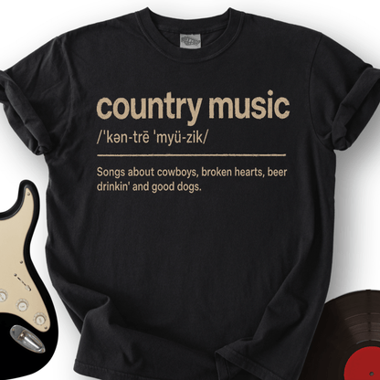 Country Music Definition T-Shirt