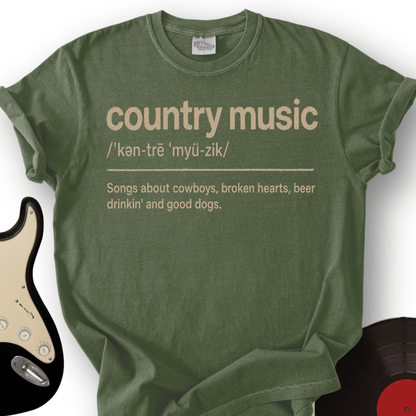 Country Music Definition T-Shirt