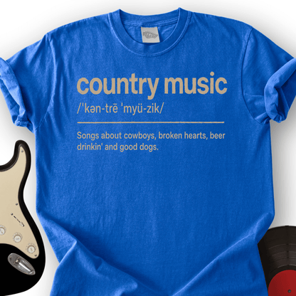 Country Music Definition T-Shirt