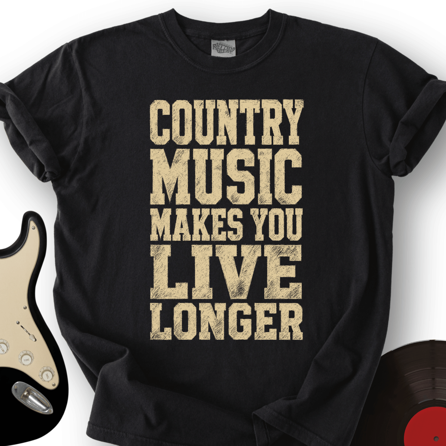Country Music Live Longer T-Shirt