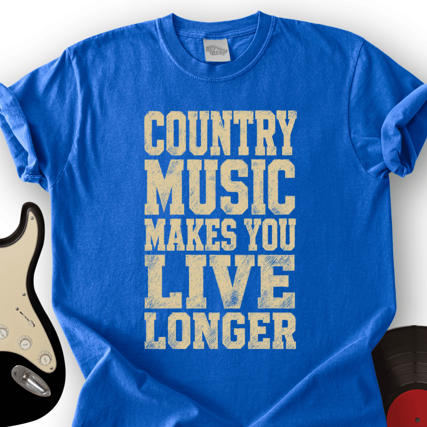 Country Music Live Longer T-Shirt
