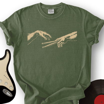 Creation of Drums T-Shirt