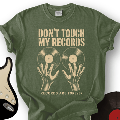 Don't Touch My Records T-Shirt