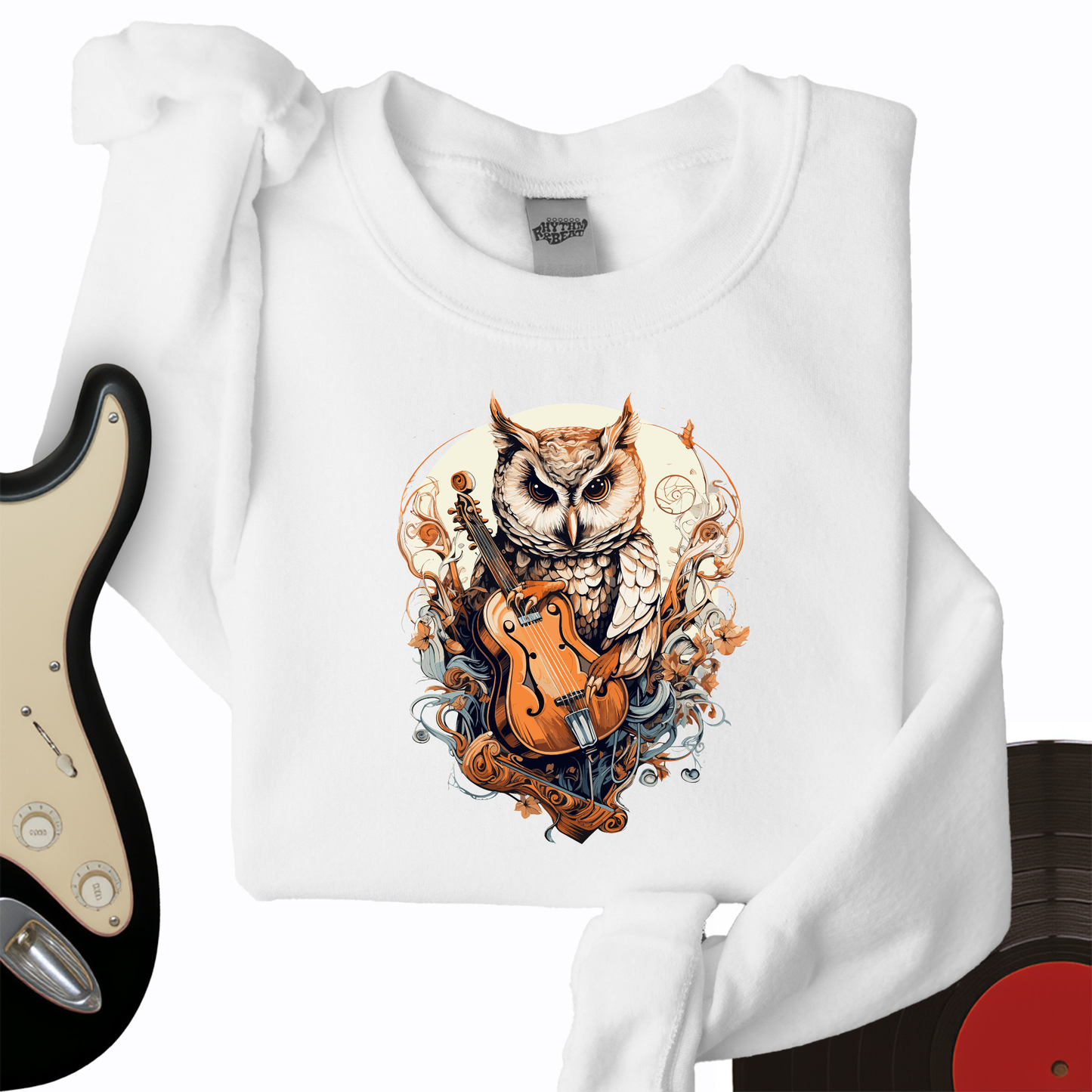 Owl Violin Crewneck
