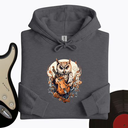 Owl Violin Hoodie