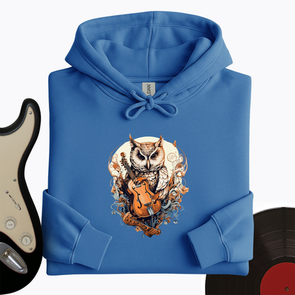 Owl Violin Hoodie