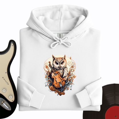 Owl Violin Hoodie