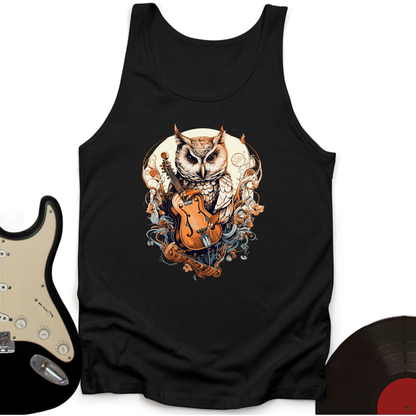 Owl Violin Tank Top