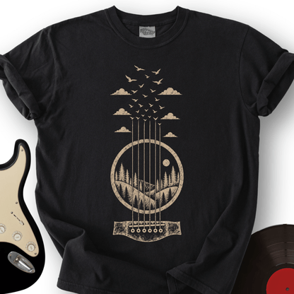 Guitar Strings Forest T-Shirt