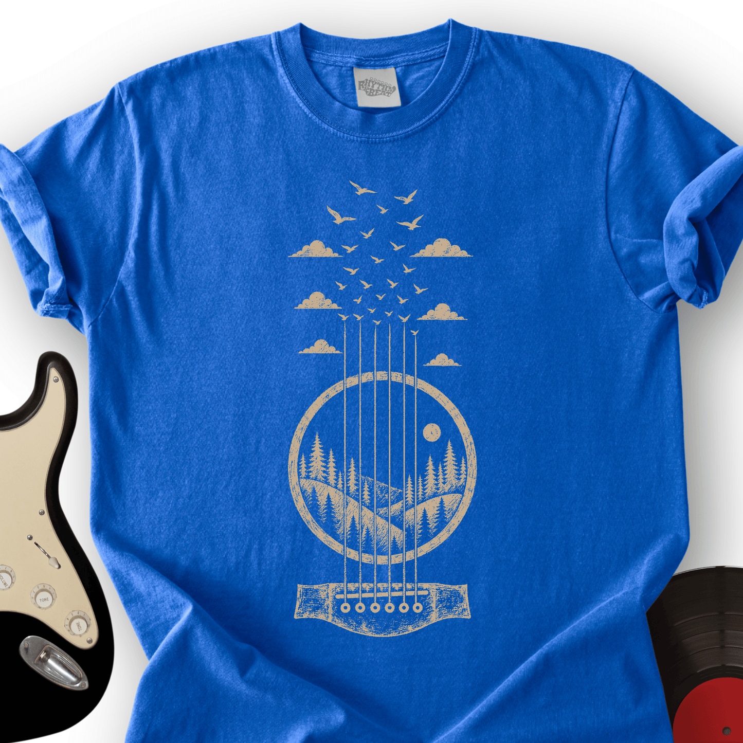 Guitar Strings Forest T-Shirt