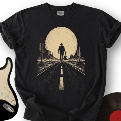 Guitar Sunset Road T-Shirt