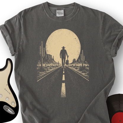 Guitar Sunset Road T-Shirt