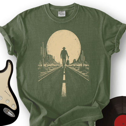 Guitar Sunset Road T-Shirt