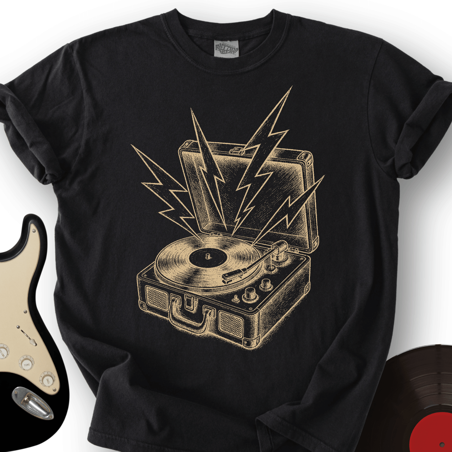 Lightning Turntable T-Shirt