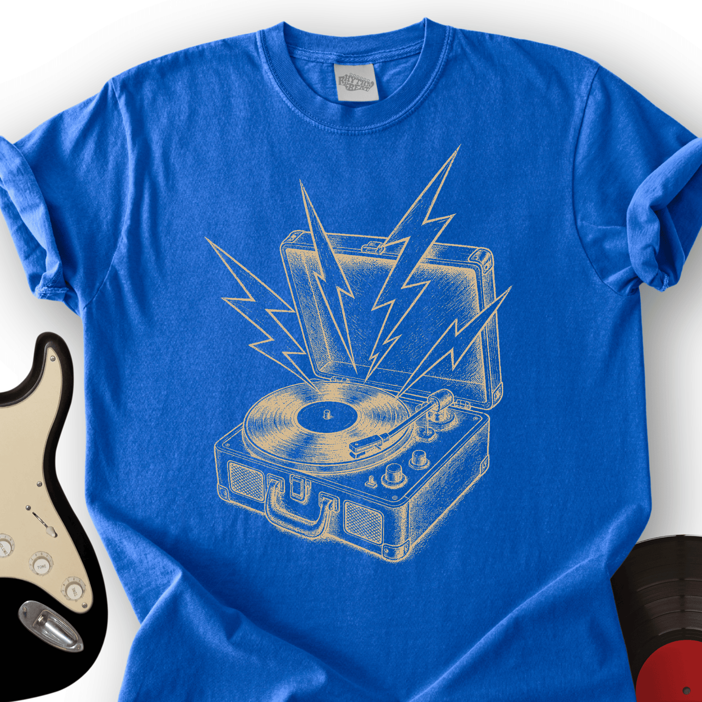 Lightning Turntable T-Shirt