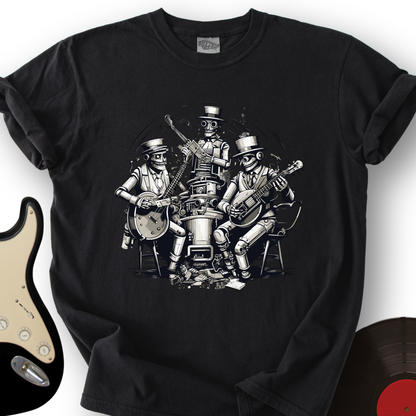 Steampunk Skeleton Band T-Shirt