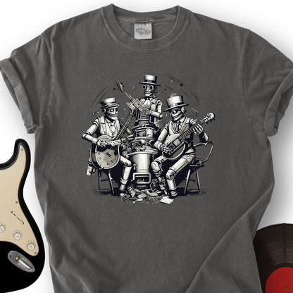 Steampunk Skeleton Band T-Shirt