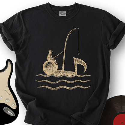 Music Note Fisherman T-Shirt