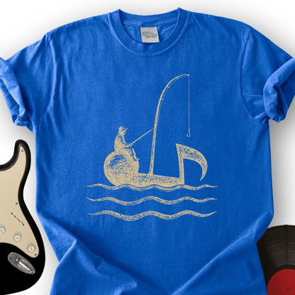 Music Note Fisherman T-Shirt