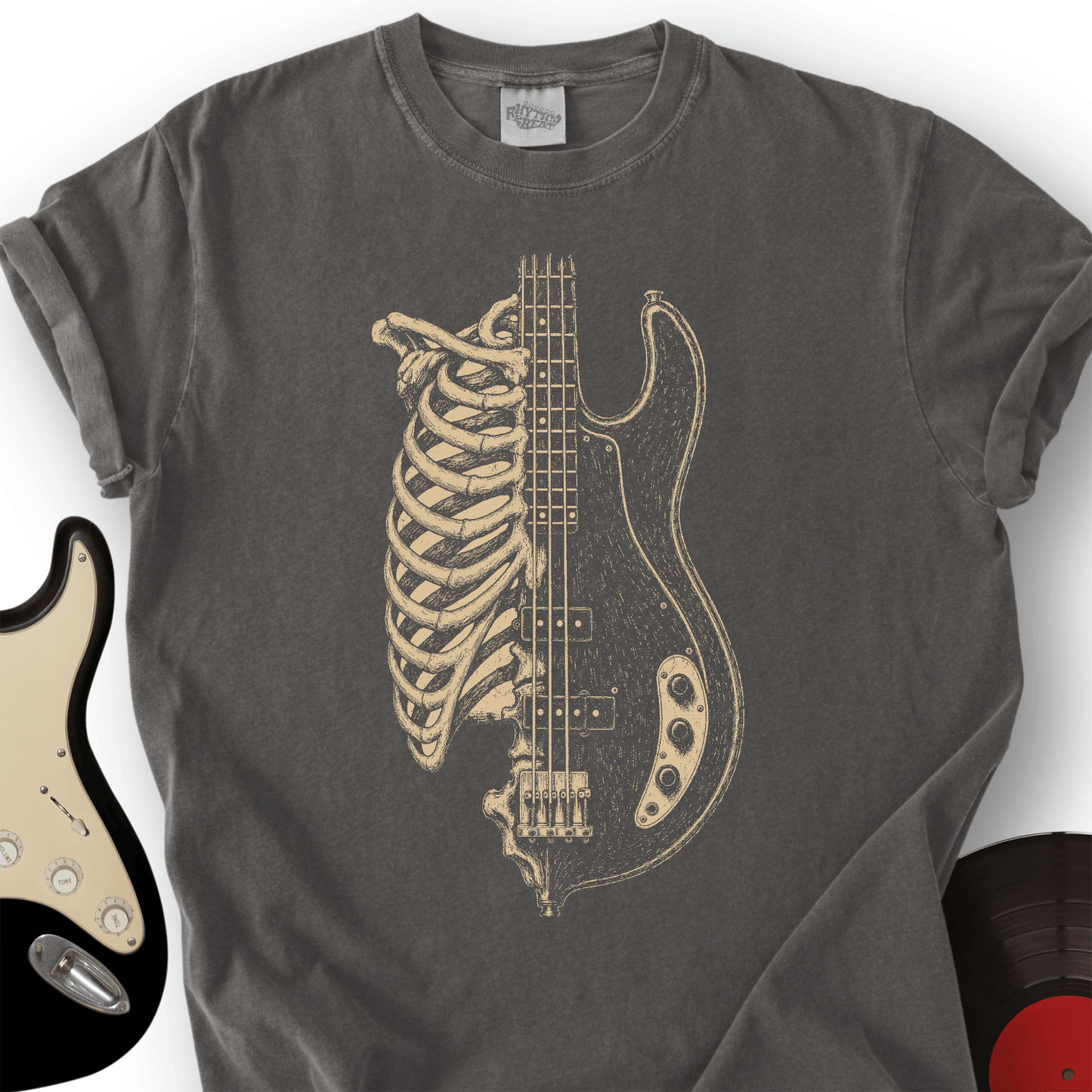 Ribcage Bass Guitar T-Shirt