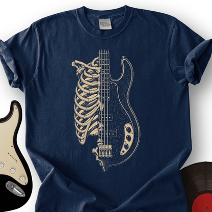 Ribcage Bass Guitar T-Shirt