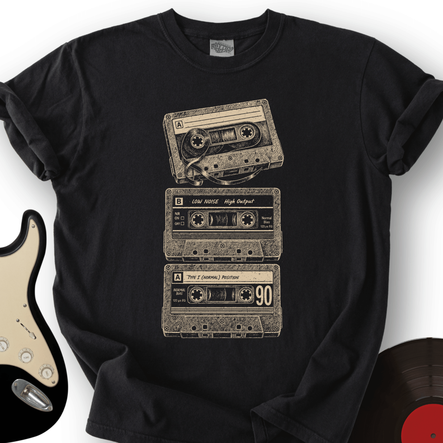Three Cassettes T-Shirt