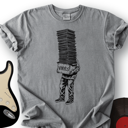 Vinyls Box Stack T-Shirt