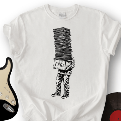 Vinyls Box Stack T-Shirt