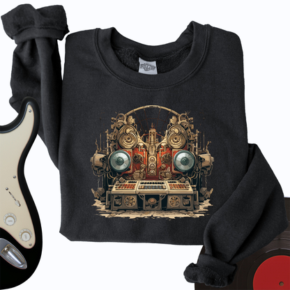 Stereo Steampunk Crewneck