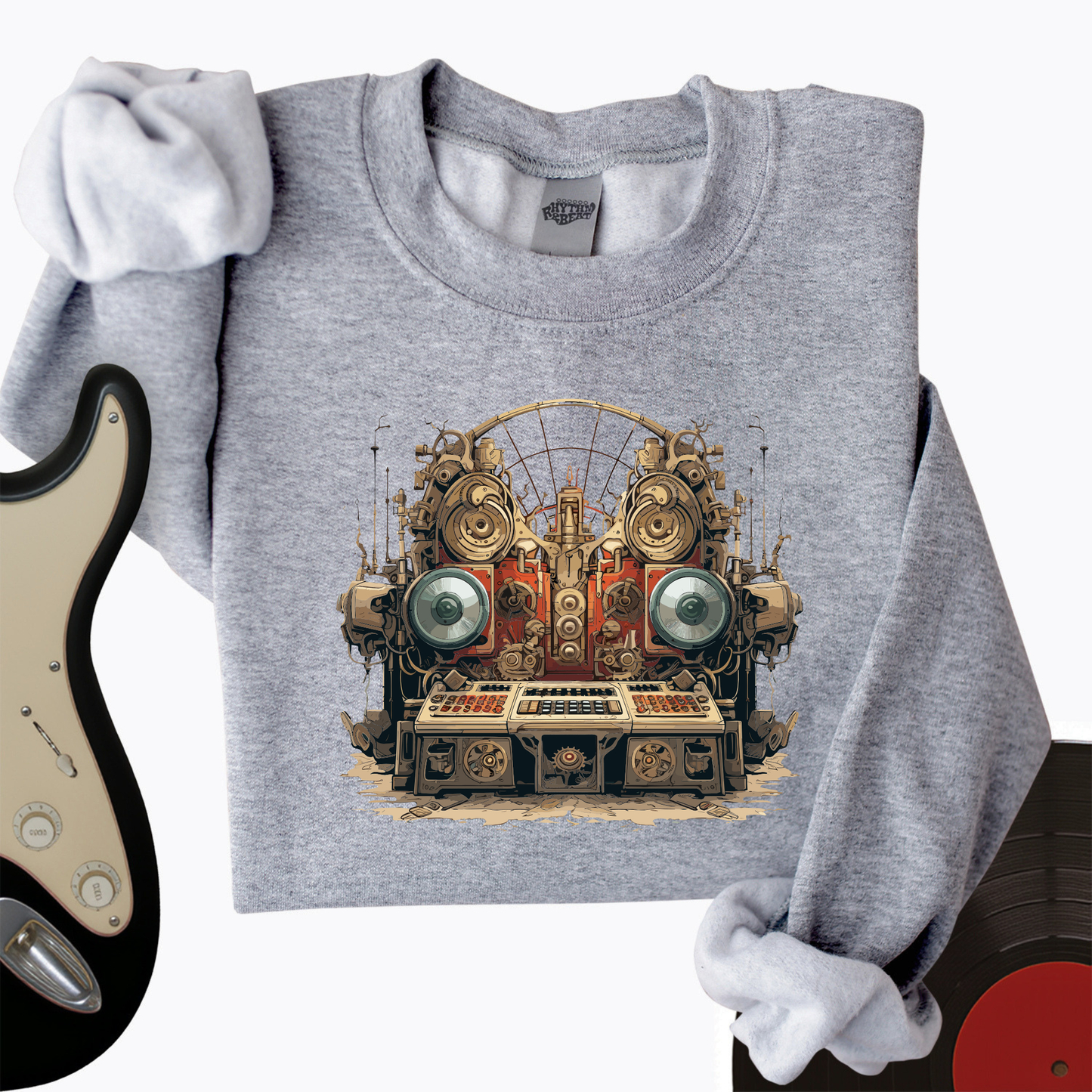 Stereo Steampunk Crewneck