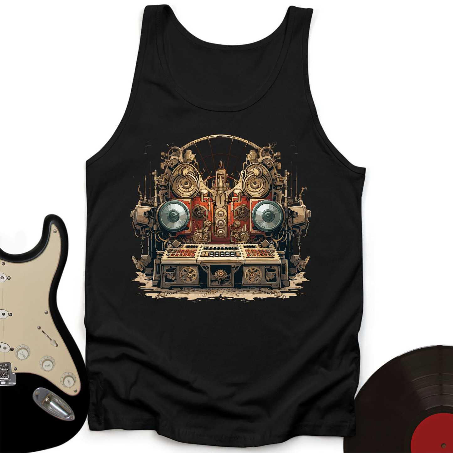 Stereo Steampunk Tank Top