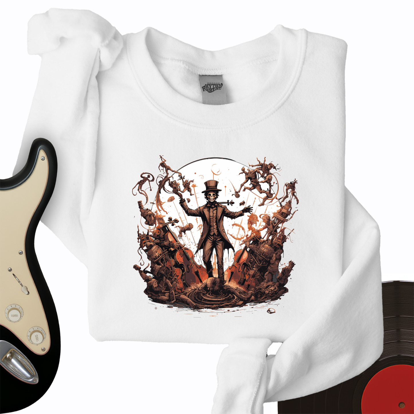 Steampunk Conductor Crewneck