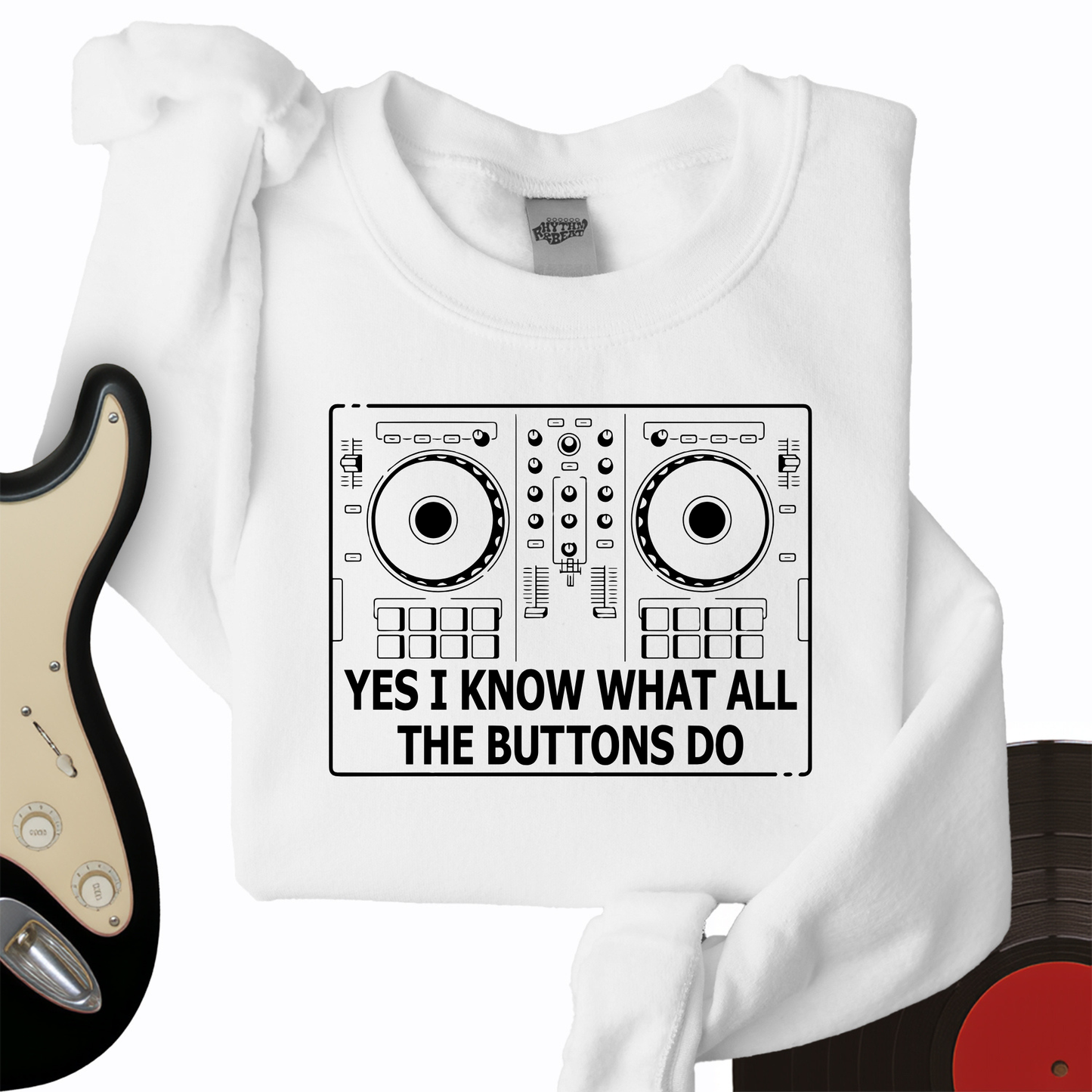 Buttons Crewneck