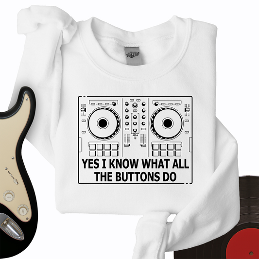 Buttons Crewneck