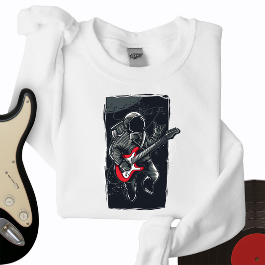 Astro Guitar Crewneck