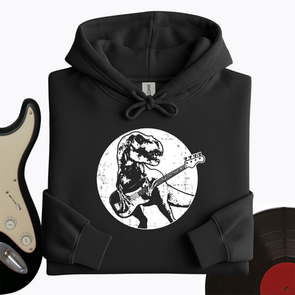 Dinos Playing Guitar Hoodie