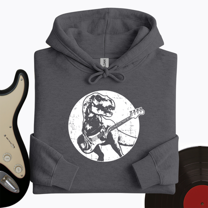 Dinos Playing Guitar Hoodie