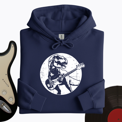 Dinos Playing Guitar Hoodie