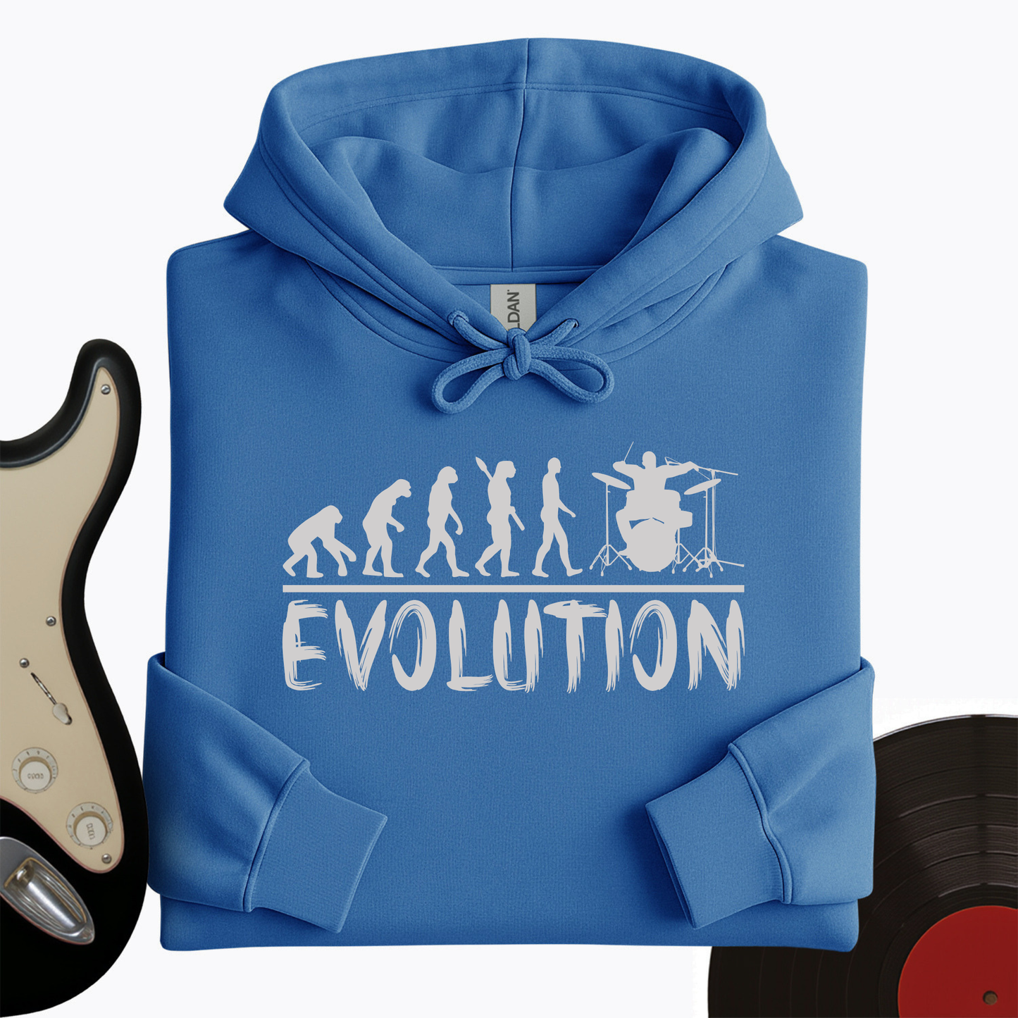 Drummer Evolution Hoodie