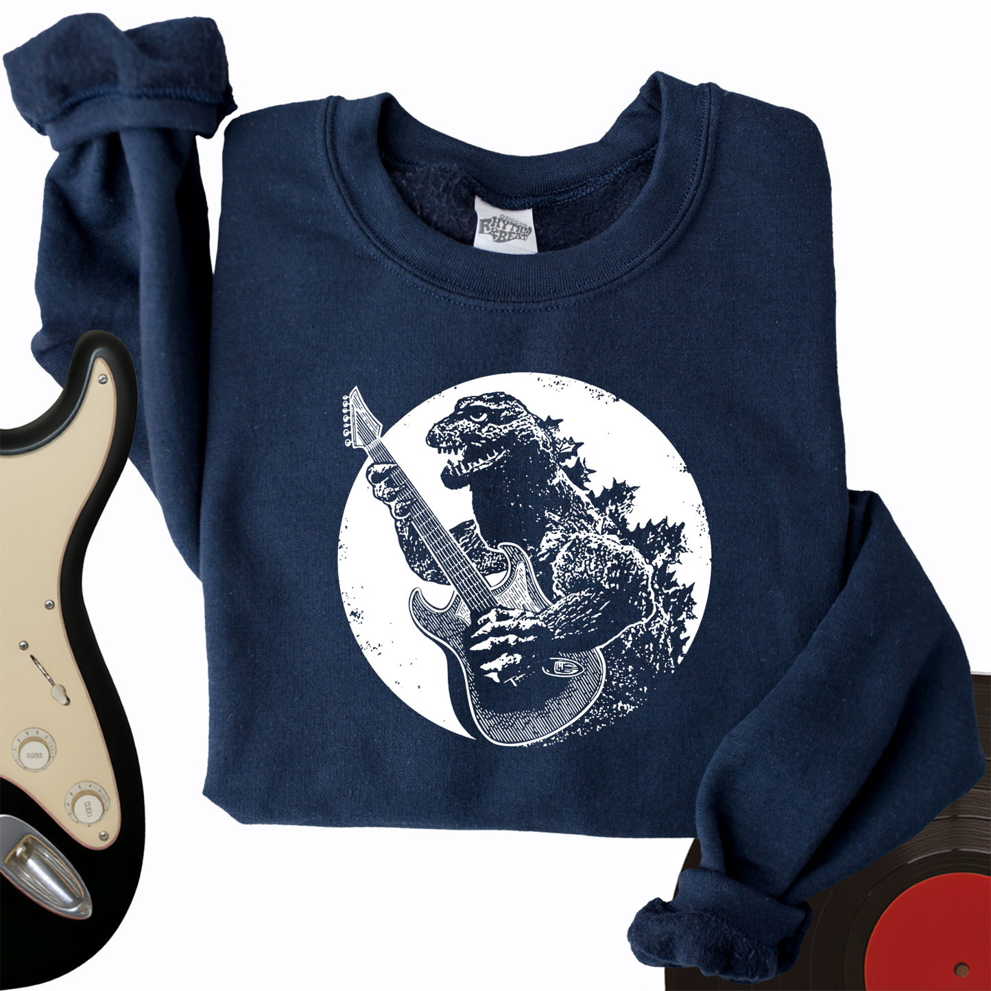 Electric Dino Crewneck